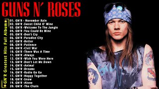 Guns N Roses Full Album 2024  Top 10 Best Songs  Guns N Roses Greatest Hits [upl. by Nita942]