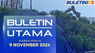 Israel Semakin Mengganas Di Lubnan Pagar Pengaman PBB Dimusnahkan  Buletin Utama 9 November 2024 [upl. by Oirrad]