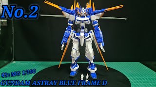 รีวิว MG 1100 GUNDAM ASTRAY BLUE FRAME D [upl. by Moraj]