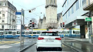 Drive In Switzerland 🇨🇭Adliswil To Volketswil 🇨🇭Zurich City Switzerland 😍 [upl. by Ayotac589]