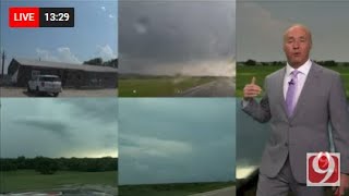 WATCH LIVE  Oklahoma Storm Tracking amp Tornado Coverage June 15 [upl. by Iredale765]