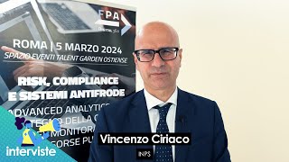 Vincenzo Ciriaco INPS quotInteroperabilità e IA strategie antifrode nella spesa pubblicaquot [upl. by Anauqed]