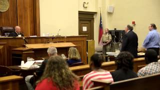 Murder defendant argues with judge in Macon GA [upl. by Swor]