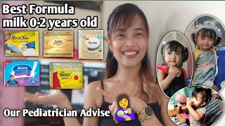 BEST MILK FOR BABY 02 years old Pampataba Pampagana na GatasS26BonnaSimilacNido [upl. by Anuahs]