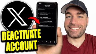 How To Deactivate Your X Account  Easy Guide [upl. by Anilac662]