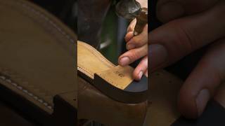 Resoling Goodyear Welted Dress Shoes StepbyStep Guide shoerepair goodyearwelt [upl. by Braasch676]