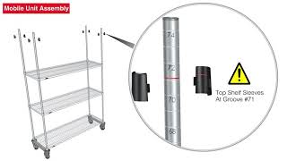 Assembly  Super Erecta TopTrack Shelving [upl. by Idac]