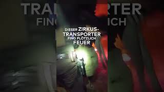 USA quotHelfer im Krankenhausquot Feuerdrama mit Zirkustieren auf der Autobahn WELT  shorts [upl. by Ahsiekel]