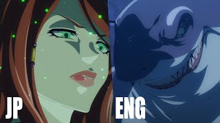 Suicide Squad Isekai JP VS ENGLISH DUB  EP6 [upl. by Ekeiram]