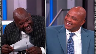 Shaq couldnt stop laughing at this 🤣 [upl. by Sorodoeht]