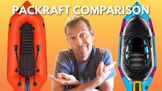 Packraft Comparison  NRS Neutron vs Alpacka Expedition [upl. by Lynn]