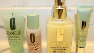 Clinique Skin Care Review [upl. by Iruj]