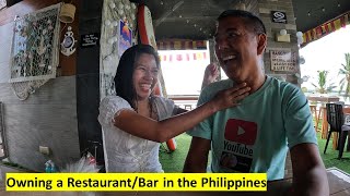 Owning a RestaurantBar in the Philippines [upl. by Aniroc92]