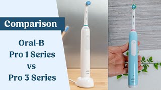 OralB Pro 1 vs Pro 3 [upl. by Ashwell734]