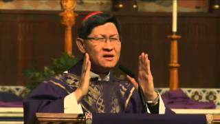 Cardinal Tagle Homily [upl. by Notsek437]