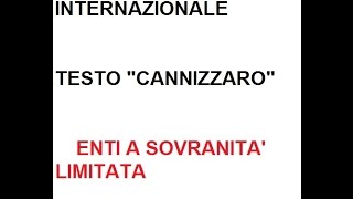 LEZIONI DI DIRITTO INTERNAZIONALE 14 di 19 quotSOVRANITA LIMITATA quot [upl. by Siseneg689]