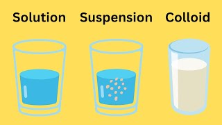 Solution Suspension Colloid [upl. by Fleurette578]