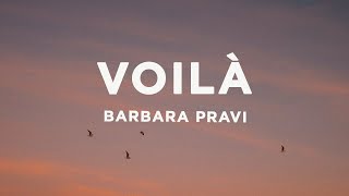 Barbara Pravi  Voilà ParolesLyrics [upl. by Alihs]