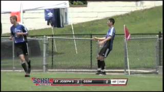 Michele Bottari of St Josephs scores 2nd goal in the SCHSL class A boys soccer championship [upl. by Inoue]