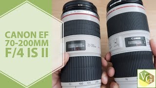 Canon 70200mm f4 IS II vs Canon 70200mm f4 IS [upl. by Celina]