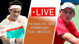 Kei Nishikori 錦織 圭 vs Mitchell Krueger  PALMAS DEL MAR 2023  Tennis live [upl. by Ameehs743]