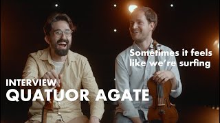 Adrian amp Simon from Quatuor Agate  Rising Star interview [upl. by Naig211]