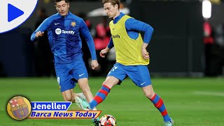 BARCA FC News Barcelona midfielder now a doubt for Sevilla clash due to fresh muscle problem [upl. by Endaira]