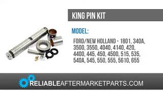 DEPN3115A New King Pin Kit Fits FordNew Holland 445 545 555 655 4500 [upl. by Pevzner]