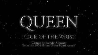 Queen  Flick Of The Wrist Official Lyric Video [upl. by Areit18]