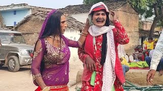 ओ मस्तानी🥰 खाले सानी रामपाल की जवाबी फायरिंग Bundeli Jawabi Bahrupiya dance Funny😝🤣 [upl. by Ellenehc]