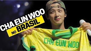 CHA EUN WOO ATOR E CANTOR SUL COREANO QUE SE APRESENTOU EM SHOW SOLO EM SÃO PAULO 01 de Junho [upl. by Neb]