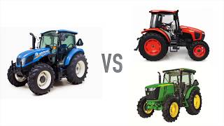 New Holland T4 Utility Tractors vs Kubota and John Deere [upl. by Checani]