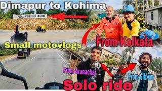 Small motovlogs Dimapur to Kohima [upl. by Obadias]