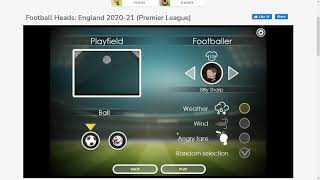 Football Head England 202021 dvadicom  LVL LEGENDARY GAMEPLAY [upl. by Dazraf]