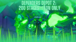 Defenders Depot 2 200 Stage Rebirth With Only Force Of Natures  Chillerxzz [upl. by Guimar]