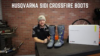 Husqvarna Sidi Crossfire 3 SRS Moto Boots  THE BEST [upl. by Rellim]