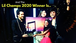 SaReGaMaPa Lil Champs 2020 Winner Name revealed AryaNanda Babu Lifted a Trophy [upl. by Timms504]