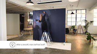 How to Apply Surface Gravity Wall Paint in Blue Velvet [upl. by Fredek]