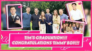 BONUS SHORT VLOG HAPPY GRADUATION TIM WERE SO PROUD OF YOU  Small Laude [upl. by Heady184]