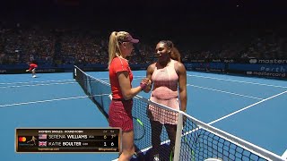 Serena Williams v Katie Boulter highlights RR [upl. by Notna306]