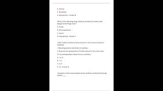 NURS 251 PHARMACOLOGY PORTAGE LEARNING ACTUAL EXAM REAL QUESTIONS WITH WELL ELABORATED ANSWERS [upl. by Elvera236]