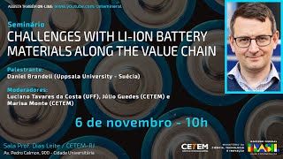 Seminário Challenges with Liion battery materials along the value chain [upl. by Arres]