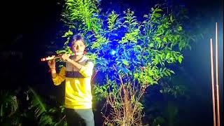 rash song flute cover by udipta aha hokhi heflute flutemusic music flutesong viral [upl. by Oigolue]