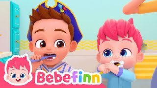 Brush Your Teeth 🦷  EP31  Bebefinn Sing Along  Nursery Rhymes amp Kids Songs [upl. by Hnid]