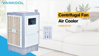 VANKOOL Wall mounted window Air Cooler with Centrifugal Fan [upl. by Hgieleak]