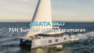 Sailing Catamaran AGATA BLU in Greece [upl. by Corny133]