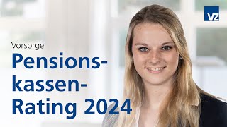 VZStudie PKRating 2024 – Pensionskassen im Vergleich [upl. by Alik]