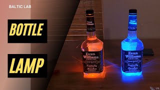 Building a Whiskey Bottle LED Lamp [upl. by Adnovahs516]