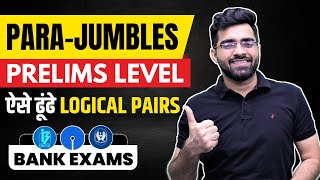 ParaJumbles Pre Level  Bank Exams 2023  SBI IBPS LIC  Tarun Grover [upl. by Nuahsyar]