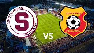 Saprissa derrota 10 a Herediano en la jornada 13 [upl. by Anabel]